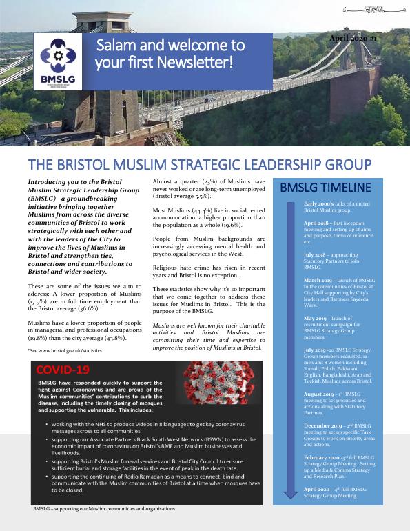 Newsletter #1