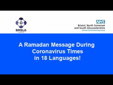 A Ramadan Message During Coronavirus Time in 18 Languages