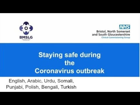Coronavirus Guidance in 8 Languages